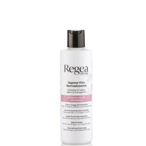 Regea-Sapone detergente viso normalizzante  estratto di salice e semi di pompelmo 250ml
