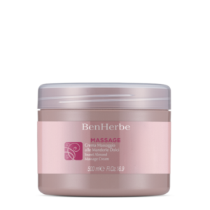 BenHerbe-Crema alle Mandorle Dolci per Massaggi 500ml